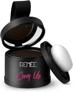 RENEE Cover-Up Hair Powder- Brown, Helps Cover Grey Roots & Bald Spots